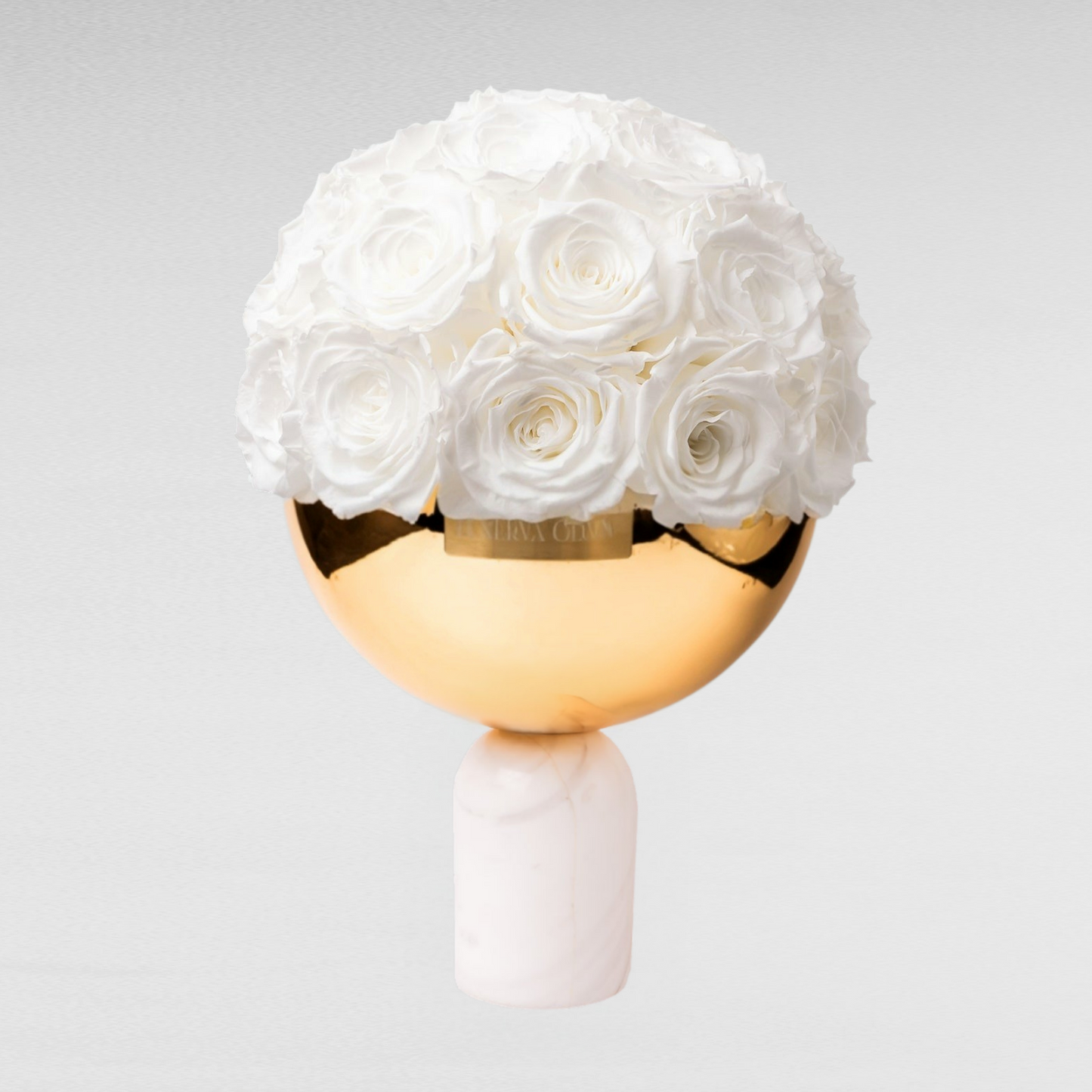 White Marble Bowl |Royal Red|