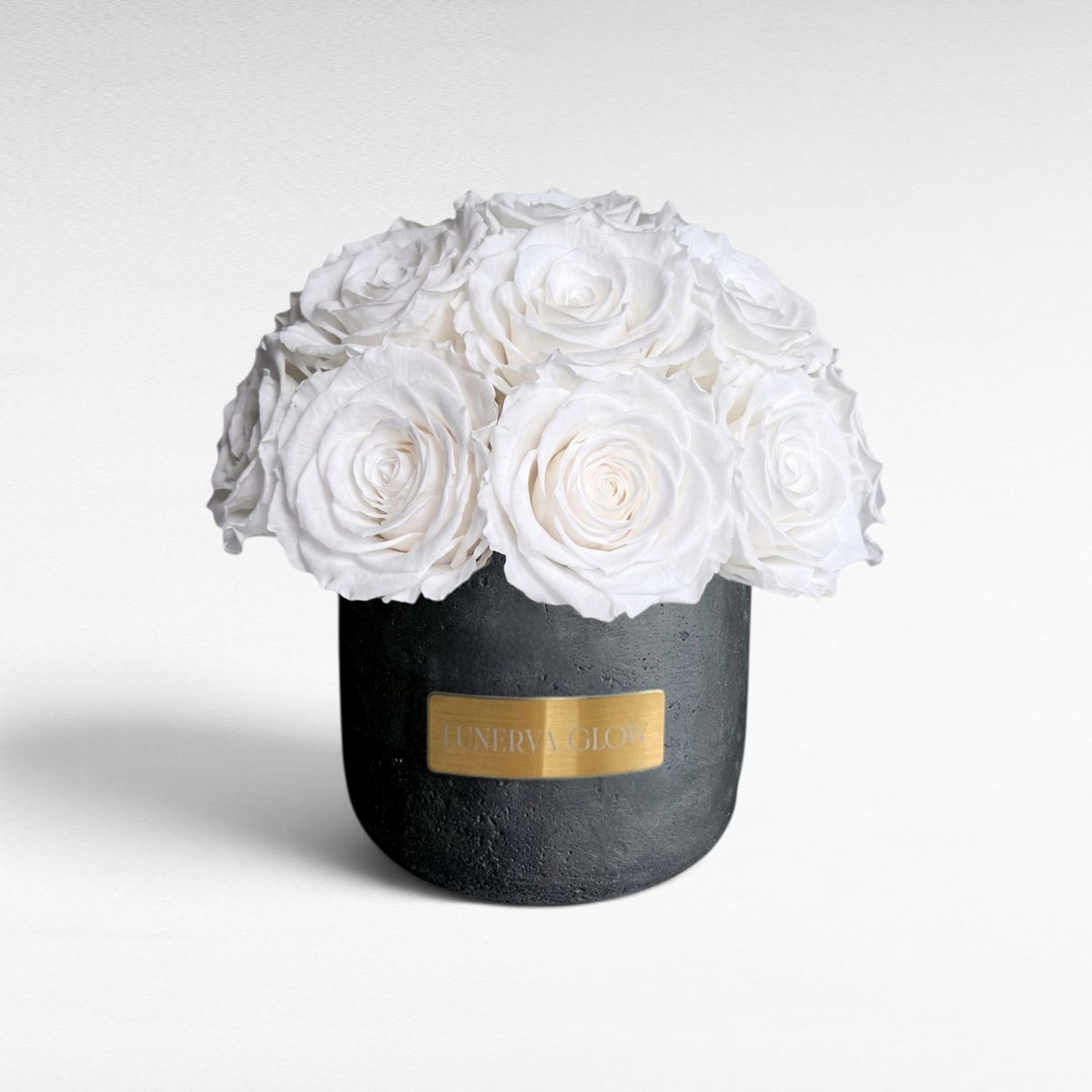 Black Solid Beton Vase XS|Nude