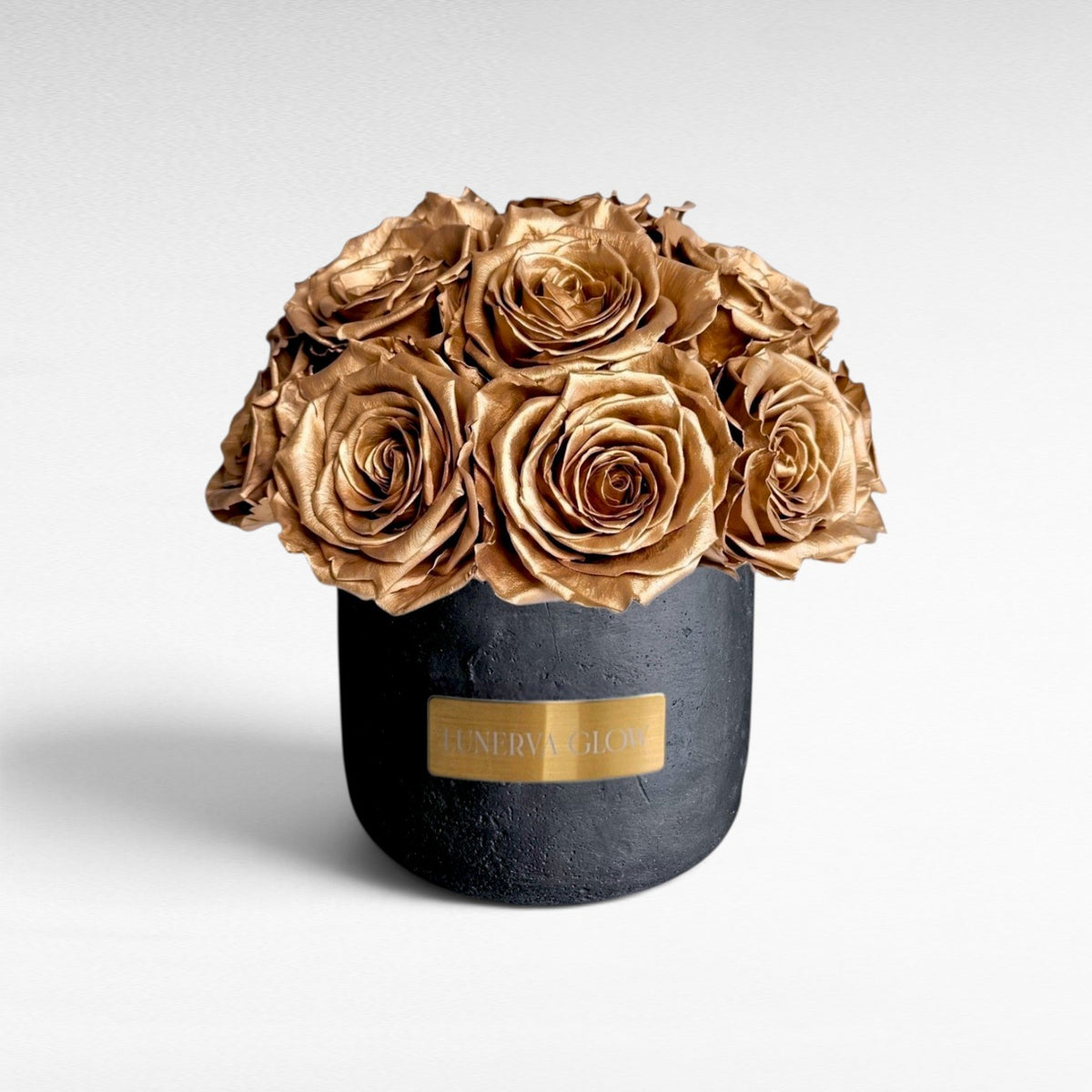 Black Solid Beton Vase XS|Nude