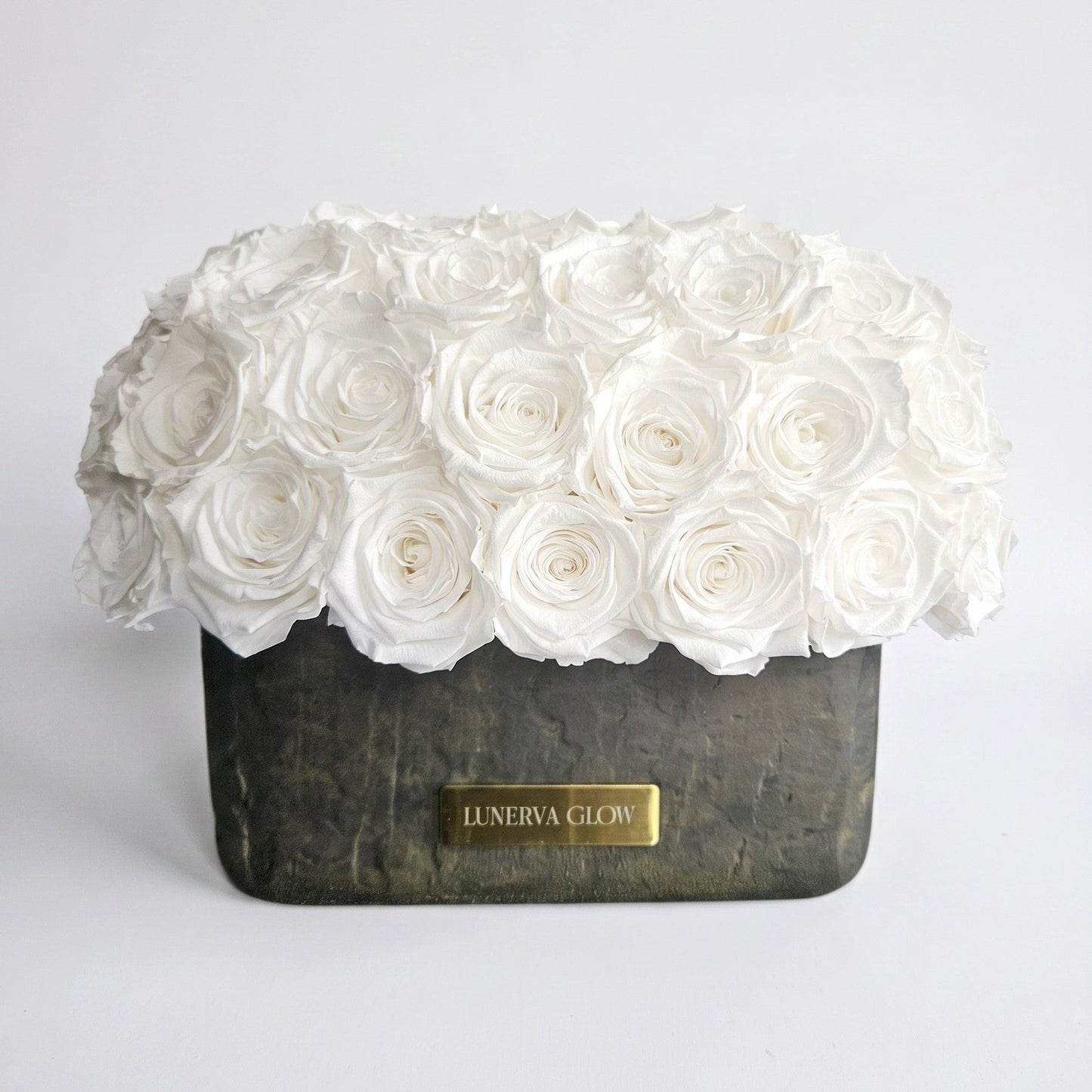 Black-Gold Oval Vase| Bridalpink