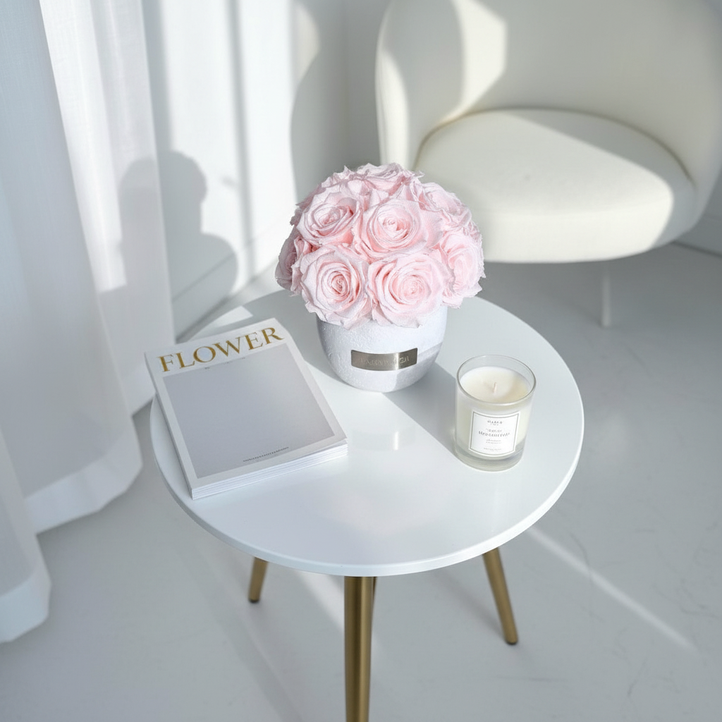 White Solid Vase | Bridalpink